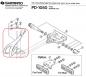 Preview: PEDALHAKEN SHIMANO PD-1050-M, 1-STUECK